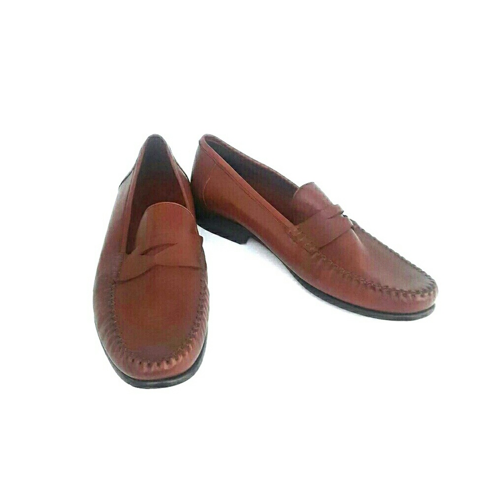 ROBERT ZUR BROWN NAPPA PENNY MOCS